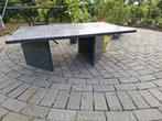 Granieten loungetafel, Tuin en Terras, Ophalen, Gebruikt, Rechthoekig, Overige materialen