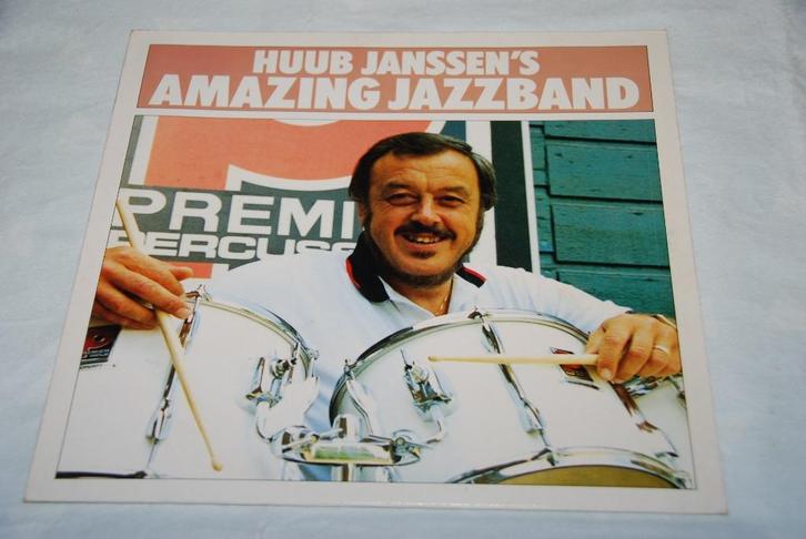 Huub Janssen’s Amazing Jazzband – Amazing Jazzband LP Vinyl, Cd's en Dvd's, Vinyl | Jazz en Blues, Zo goed als nieuw, Jazz, 1980 tot heden