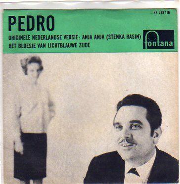 Pedro- Anja Anja, Cd's en Dvd's, Vinyl | Nederlandstalig, Gebruikt, Levenslied of Smartlap, Overige formaten, Verzenden