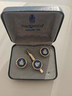Wedgwood Manchetknopen & Dasspeld Set, Ophalen of Verzenden, Heren, Wedgwood