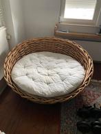 Super grote zit/lig rieten mand, rond 160 cm, Ophalen of Verzenden, Zo goed als nieuw, Tweepersoons, 150 tot 200 cm