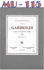 MU-115 Fluit bladmuziek Gariboldi, Muziek en Instrumenten, Bladmuziek, Gebruikt, Klassiek, Dwarsfluit of Piccolo, Ophalen of Verzenden