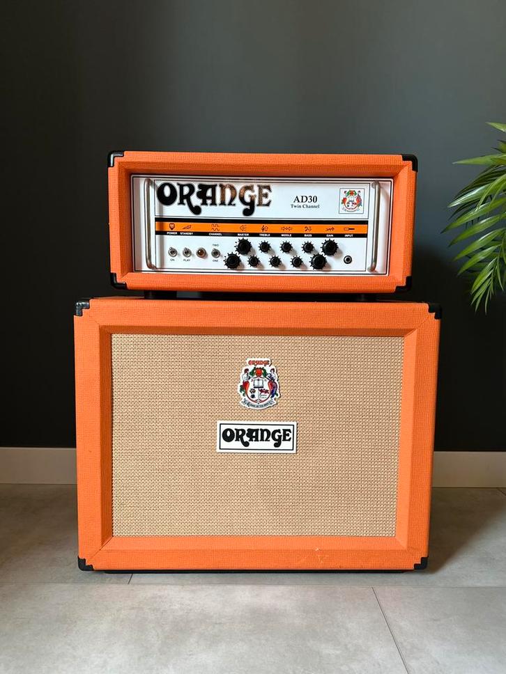 Orange AD30HTC & PPC212OB, Muziek en Instrumenten, Versterkers | Bas en Gitaar, Zo goed als nieuw, Minder dan 50 watt, Ophalen