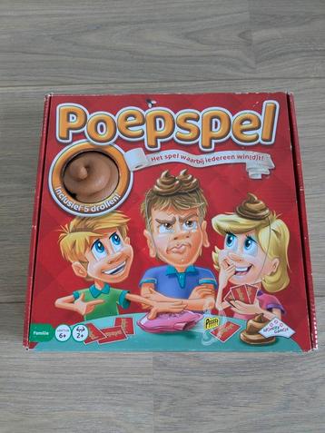 Poepspel met scheetkussen beschikbaar voor biedingen