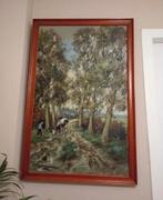 H.C. Kranenburg Schilderij 50x80, Antiek en Kunst, Kunst | Schilderijen | Klassiek, Ophalen of Verzenden