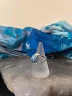 Aquamarijn beschermt geluk intuïtie inzicht derde oog liefde, Sieraden, Tassen en Uiterlijk, Ringen, Blauw, Nieuw, Ophalen of Verzenden