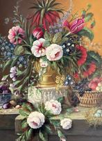 Schilderij pronkstilleven op paneel. Thomas Heesakkers., Ophalen