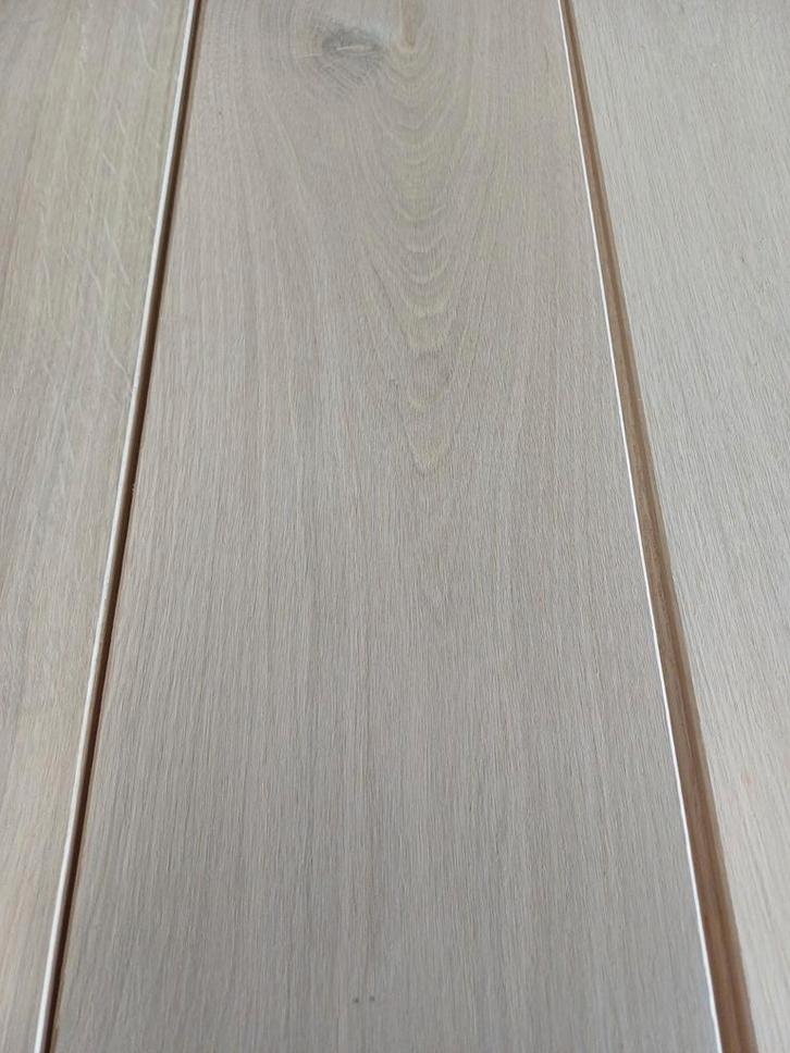 40 m² massief eiken vloer, Doe-het-zelf en Verbouw, Vloerdelen en Plavuizen, Nieuw, Vloerdelen of -planken, Hout, 150 cm of meer