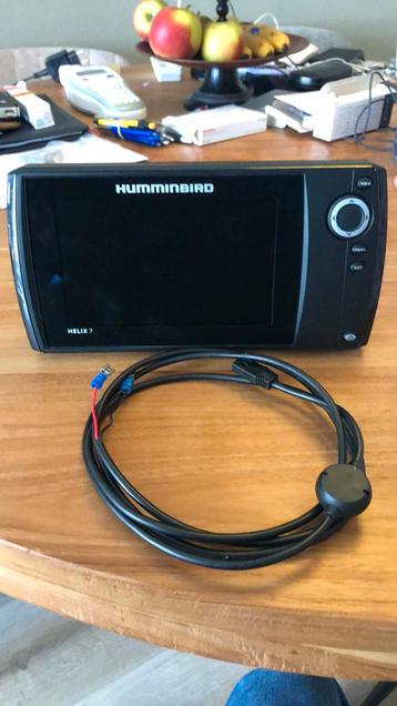 Humminbird Helix 7X DI , zonder chirp met transducer en accu beschikbaar voor biedingen