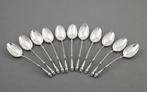 10 zilveren koffielepeltjes bokkenpootjes, <1906, v Kempen, Verzenden, Zilver