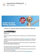 2 kaartjes voor Efteling, Tickets en Kaartjes, Drie personen of meer, Ticket of Toegangskaart