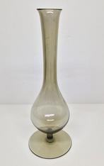 Glasfabriek Leerdam rookglazen orchideën vaasje., Antiek en Kunst, Ophalen of Verzenden