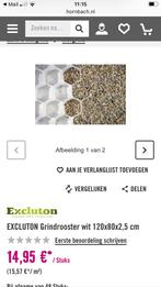 Grindrooster wit 120x80x2,5 cm (3 stuks)., Ophalen, Nieuw, Wit, Overige typen