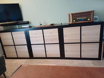 3x Ikea kallax kast 2x2  beschikbaar voor biedingen