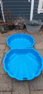 Zandbak Schelp Blauw, Ophalen, Gebruikt