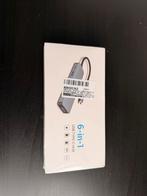 USB-C 6-in-1 Hub, Ophalen of Verzenden, Zo goed als nieuw