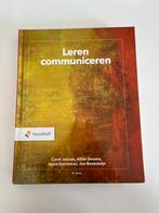 Leren Communiceren, Ophalen of Verzenden, Zo goed als nieuw, HBO