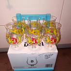 Duvel bierglazen The 6 hop devils 6 stuks in doos, Ophalen, Nieuw, Glas of Glazen, Duvel