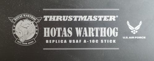 Thrustmaster Warthog Basis, Computers en Software, Joysticks, Gebruikt, Ophalen of Verzenden