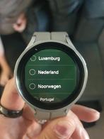 Galaxy Smartwatch 5 pro, Ophalen of Verzenden, Zo goed als nieuw, Zwart, Android