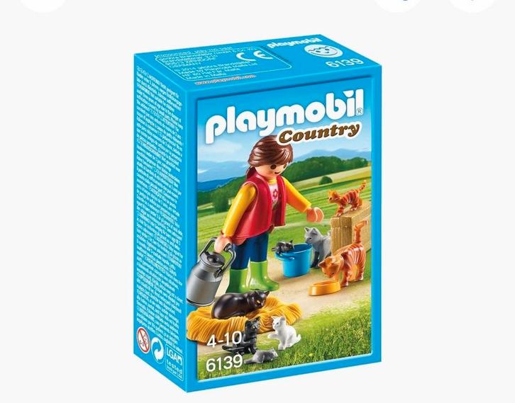 Playmobil 6139 Kattenfamilie - Meer playmobil te koop!, Kinderen en Baby's, Speelgoed | Playmobil, Zo goed als nieuw, Ophalen of Verzenden