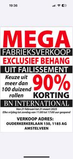 Arte / Bn international Behang uitverkoop 90 procent korting, Huis en Inrichting, Stoffering | Behang, Ophalen of Verzenden