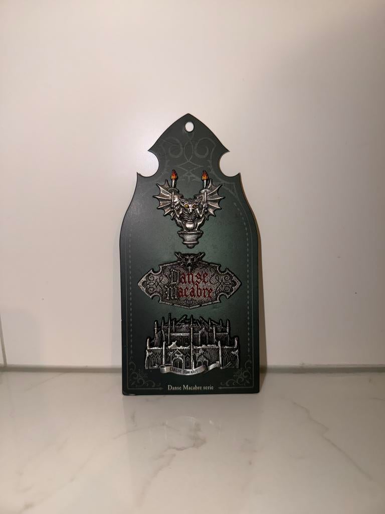 Efteling pin set - Danse Macabre serie, Ophalen of Verzenden, Nieuw, Button of Speldje