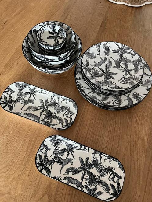 Jungle Loft servies, Huis en Inrichting, Keuken | Servies, Bord(en), Overige stijlen, Ophalen