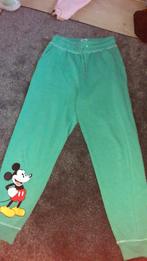Groene mickey mouse broek, Kleding | Dames, Ophalen, Primark, Zo goed als nieuw, Maat 34 (XS) of kleiner
