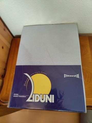 Jersey hoeslaken 140x200 cm, in verpakking, grijze kleur beschikbaar voor biedingen