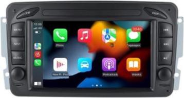 Android 14 Navigatie mercedes C klasse w203 2004 carplay usb beschikbaar voor biedingen