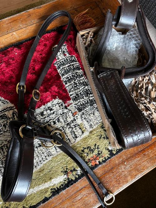 Kingekruist hoofdstel. Westernbeugels, beugeldraaiers., Dieren en Toebehoren, Paarden en Pony's | Hoofdstellen en Tuigage, Zo goed als nieuw