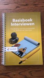 Basisboek Interviewen Ben Baarda, Boeken, Ophalen of Verzenden, Beta, Zo goed als nieuw, HBO