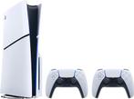 PlayStation 5 Disk + 2 DualSense Controllers, Ophalen of Verzenden, Zo goed als nieuw, Playstation 5