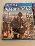 PS4 Games: Watch Dogs 2 & Spider-Man, Spelcomputers en Games, Games | Sony PlayStation 4, Online, Vanaf 18 jaar, 1 speler, Zo goed als nieuw
