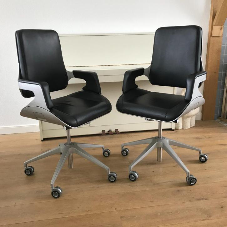 14 Interstuhl Silver 262S 262 S bureaustoel stoel partij, Huis en Inrichting, Bureaustoelen, Gebruikt, Zwart, Ophalen