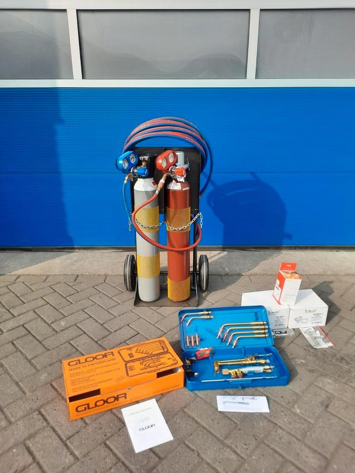 Gloor Snijbranderset compleet eigendom op voorraad NIEUW!!!, Doe-het-zelf en Verbouw, Gereedschap | Lasapparaten, Nieuw, Overige typen