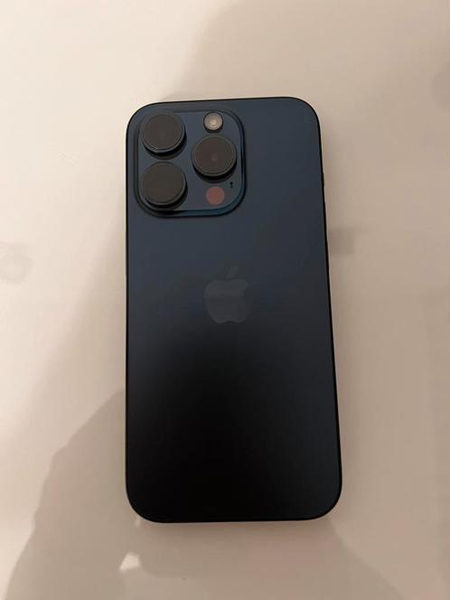 Apple IPhone 15 Pro 256GB ESIM, Telecommunicatie, Mobiele telefoons | Apple iPhone, Zo goed als nieuw, 256 GB, Blauw, Ophalen