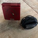 Gameboy Advance SP - Pokémon Ruby - Nieuw scherm., Spelcomputers en Games, Spelcomputers | Nintendo Game Boy, Ophalen, Zo goed als nieuw