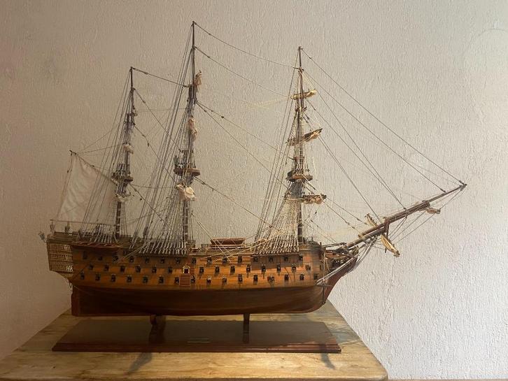 Scheepsmodel HMS Victory 1767 (1:84), Hobby en Vrije tijd, Modelbouw | Boten en Schepen, Gebruikt, 1:50 tot 1:200, Ophalen