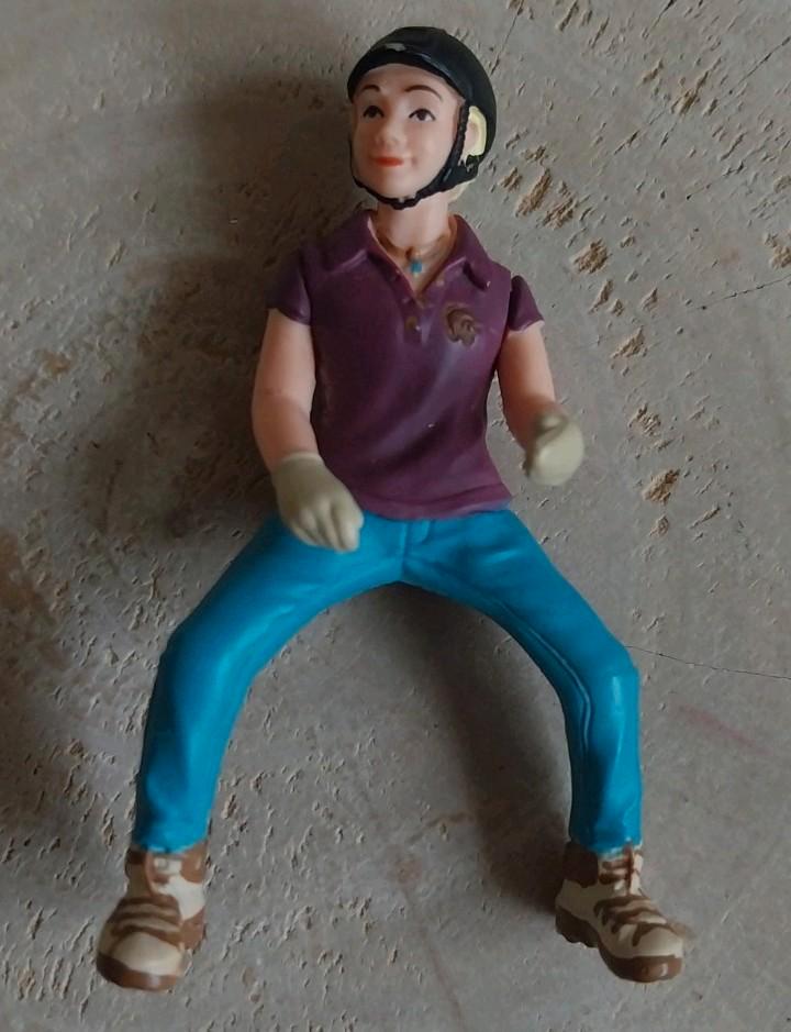 Schleich pony ruiter, Verzamelen, Dierenverzamelingen, Zo goed als nieuw, Beeldje of Figuurtje, Paard, Ophalen of Verzenden