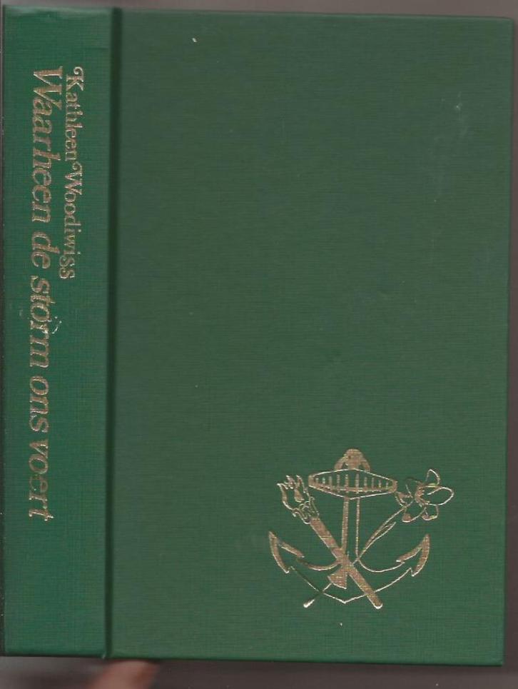 Kathleen Woodiwiss Waarheen de storm ons voert, Boeken, Historische romans, Gelezen, Ophalen of Verzenden