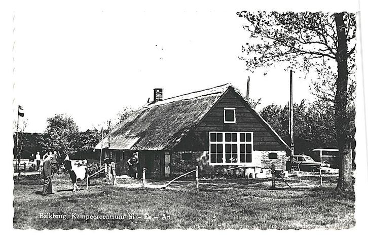 978821 Balkbrug Ov 1965 Si Es An .Gelopen met zegel, Verzamelen, Ansichtkaarten | Nederland, Gelopen, Overijssel, 1960 tot 1980