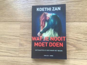 Wat je nooit moet doen - Koethi Zan beschikbaar voor biedingen