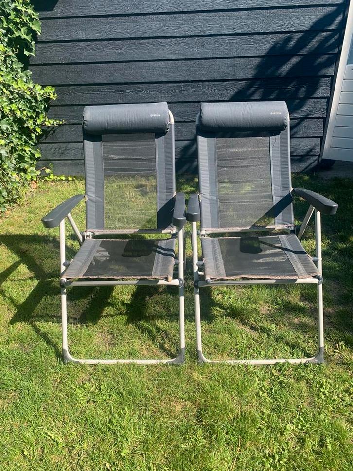 Camping/tuinstoelen, Caravans en Kamperen, Kampeermeubelen, Zo goed als nieuw, Campingstoel, Ophalen