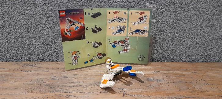 UNIEK Lego 5619 Mars Mission Kristaljager zgan, Kinderen en Baby's, Speelgoed | Duplo en Lego, Zo goed als nieuw, Lego, Complete set
