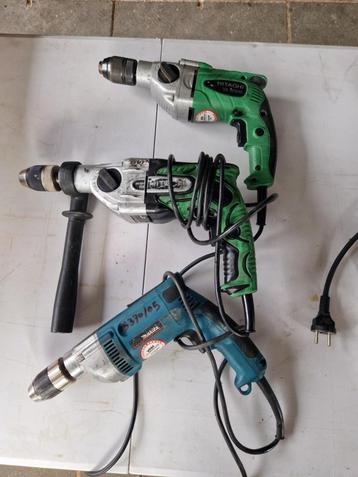 Gereedschap elektrisch, boormachine, kettingzaag, flex etc. beschikbaar voor biedingen