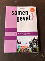 Samengevat Maatschappijkunde VMBO-GT / MAVO, Boeken, Schoolboeken, Ophalen of Verzenden, Nieuw, VMBO, Maatschappijleer