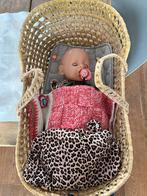 Babyborn met reiswieg, Ophalen of Verzenden, Gebruikt, Babypop
