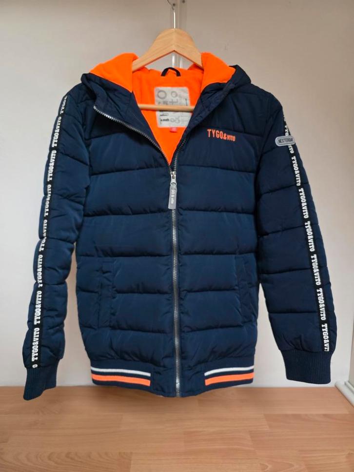Winterjas Tygo&Vito maat 146/152, Kinderen en Baby's, Kinderkleding | Maat 146, Zo goed als nieuw, Jongen, Jas, Ophalen of Verzenden